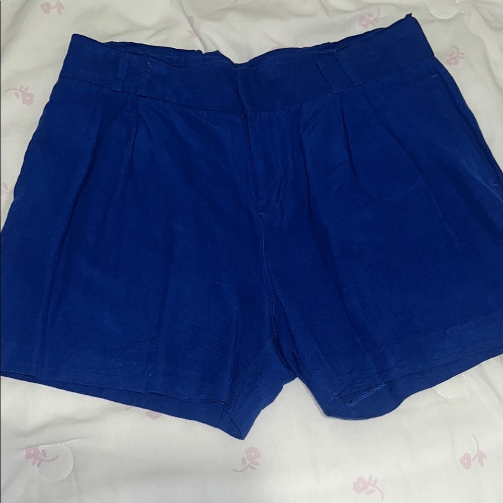 Banana Republic High Waist Blue Shorts